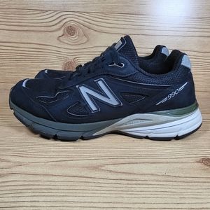 New Balance 990 V5 USA Made Navy Silver W990NV5 Women Sz 8